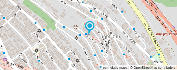 מפת הגעה אל שרית גרוס פדיקוריסטית רפואית