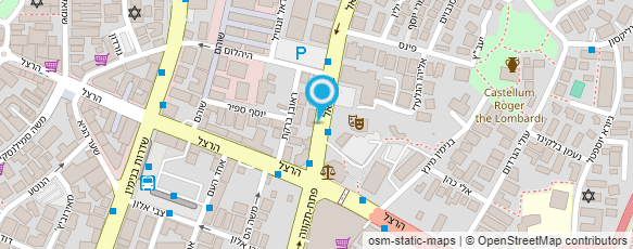 מפת הגעה אל עו"ד יעל ויינברגר