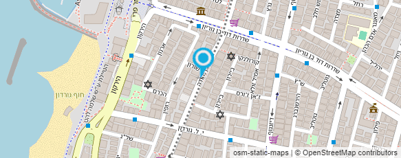 מפת הגעה אל גלריה ג'וג'ו