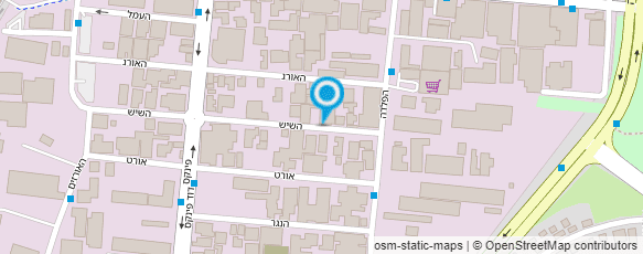 מפת הגעה אל מוסך שירות פ.פ. בע"מ