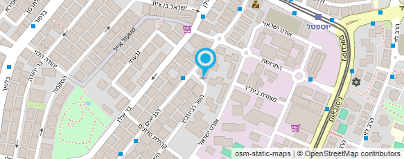 מפת הגעה אל והגדת - עזרה מגד