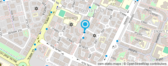 מפת הגעה אל בתיה גינגולד נדלר