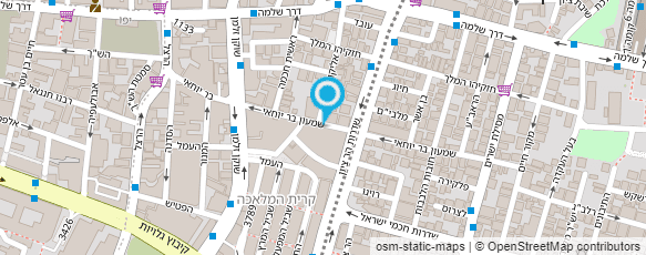 מפת הגעה אל רוני-עולם הצבע והרהיט