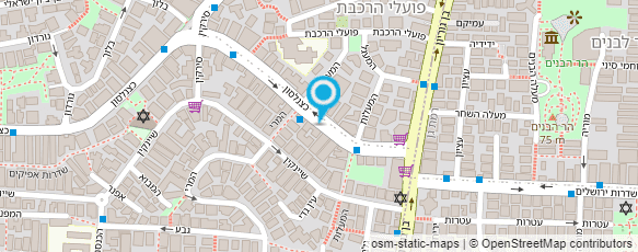 מפת הגעה אל מספרת אלכסנדר