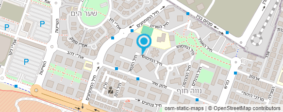 מפת הגעה אל מירי תשובה מאפרת מקצועית