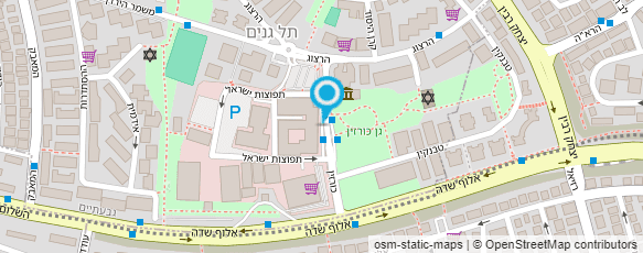 מפת הגעה אל סטודיו סמדר לינסון