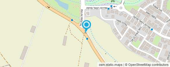 מפת הגעה אל שלוה במושבה