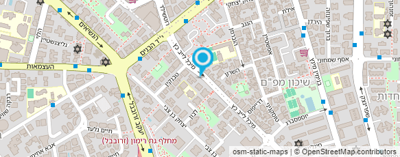 מפת הגעה אל אפרת אל-אני מאמנת אישית