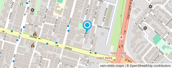 מפת הגעה אל ד"ר סטיב שלמה ג'קסון