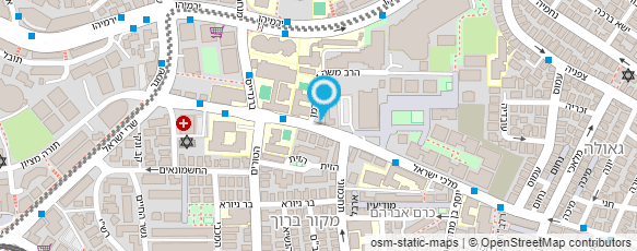 מפת הגעה אל המרכז לאירידיולוגיה