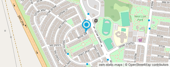 מפת הגעה אל בן חנן שמעון