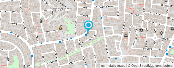 מפת הגעה אל קניבסקי הרב שלמה שליט"א