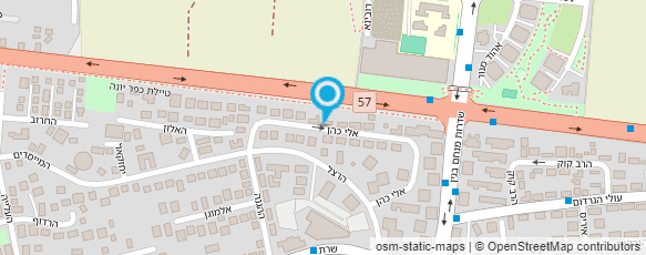 מפת הגעה אל ניסן הגנן