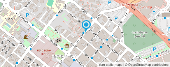 מפת הגעה אל שרית מרכז היופי והאסתטיקה