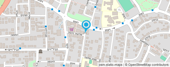 מפת הגעה אל גולן עיצוב שיער