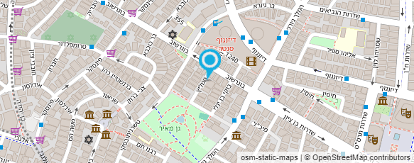 מפת הגעה אל יוסי הובלות