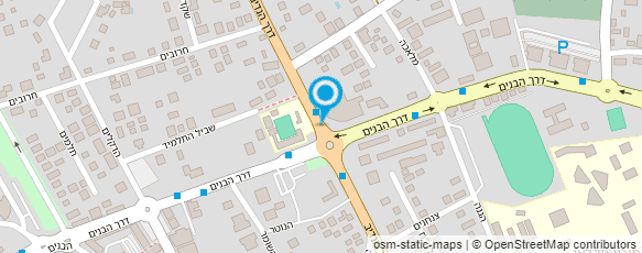 מפת הגעה אל מיכל שלגי - אדריכלית