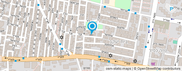 מפת הגעה אל משה מנעולים 24 שעות