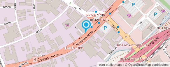 מפת הגעה אל סטודיו אילנה