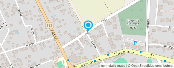 מפת הגעה אל סטודיו T-1 פיתוח מוצרים