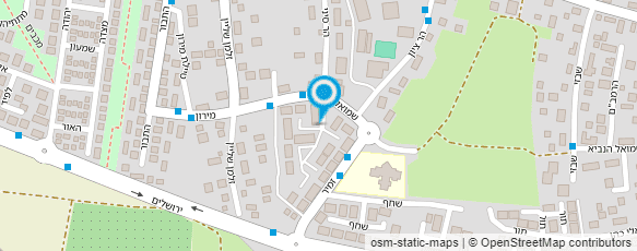 מפת הגעה אל א.ד אומנות בזכוכית