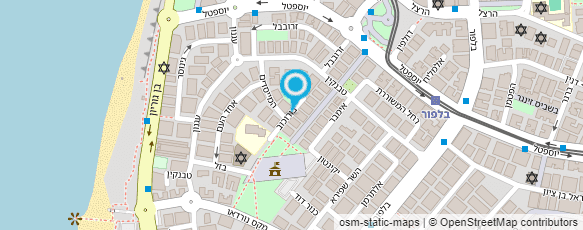 מפת הגעה אל רותי תרשיש - מאפרת מקצועית