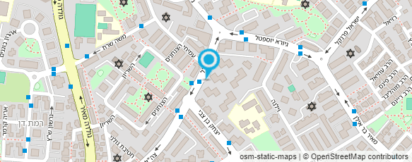 מפת הגעה אל ד"ר גבריאלוב דניאל