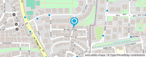 מפת הגעה אל הזנפלד שאול