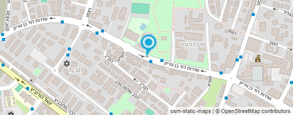 מפת הגעה אל תריסי קריסטל