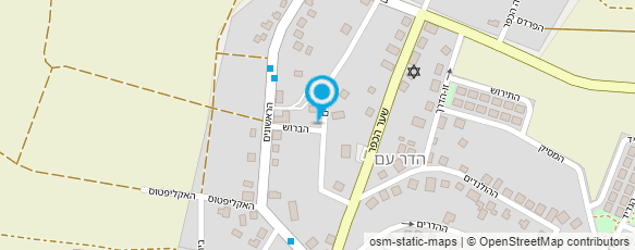 מפת הגעה אל עלי העמק בע"מ