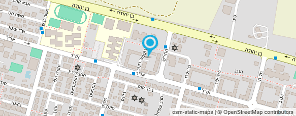 מפת הגעה אל בורינסקי פטריסיה - לימוד ספרדית