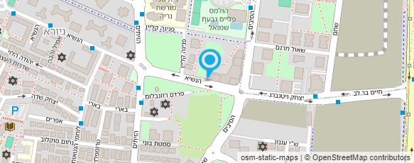 מפת הגעה אל מיקי בר מעצב שיער