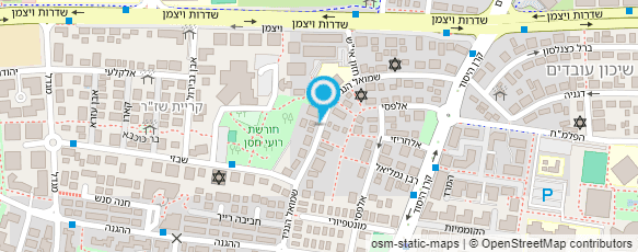 מפת הגעה אל הברוש גינון ופיתוח