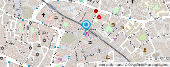 מפת הגעה אל עלאא אבו ג'ומעה