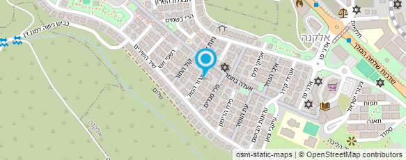 מפת הגעה אל עודד-מדריך טיסה