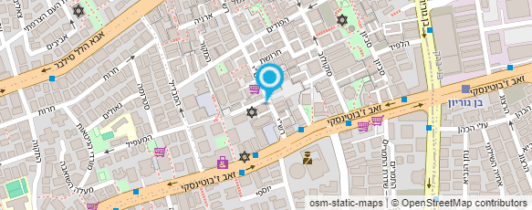 מפת הגעה אל המרכז ליופי וקוסמטיקה רפואית