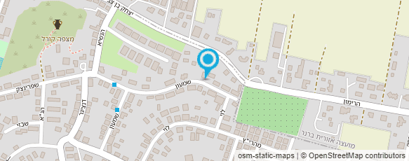 מפת הגעה אל טל מערכות מיגון