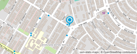 מפת הגעה אל גימנסטיק פיזיותרפיה מפת הגעה אל גימנסטיק פיזיותרפיה