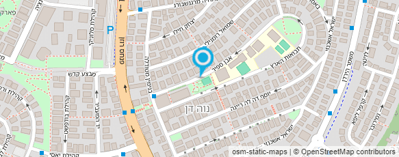 מפת הגעה אל נטע רשף דיאטנית קלינית