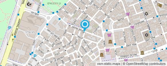 מפת הגעה אל שטרן יעוץ ותוכנה