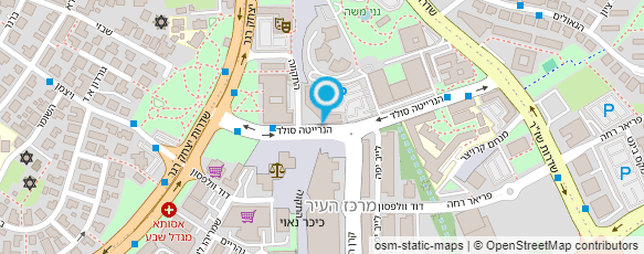 מפת הגעה אל ד"ר נאש מייקל