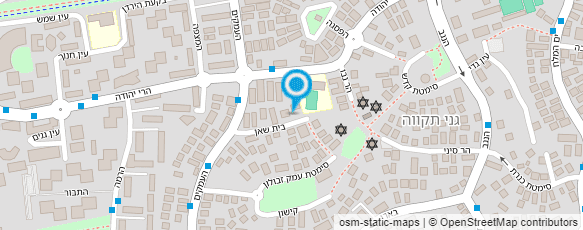 מפת הגעה אל דף הפקות- דוד פז