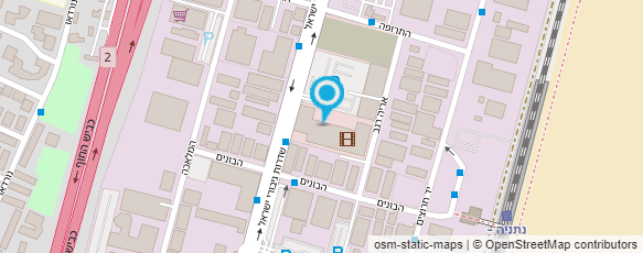 מפת הגעה אל דומינו'ס פיצה