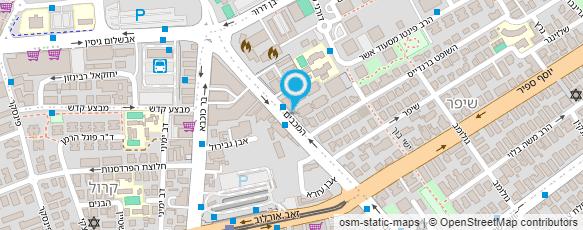 מפת הגעה אל לינל וולפסון - פילאטיס לחיים