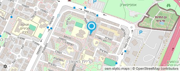 מפת הגעה אל הדר שכטר - פיתוח קול