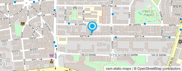 מפת הגעה אל ייעוץ והדרכה לארגונים - kom40