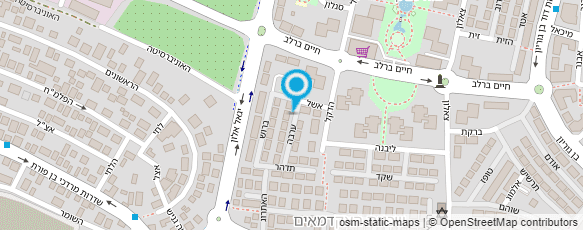 מפת הגעה אל ש.א.ל.ת-שירות למטבחים מוסדיים