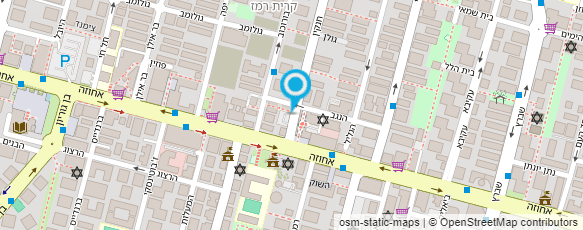 מפת הגעה אל מכבסת גל