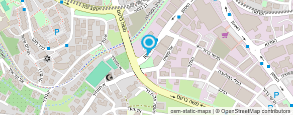 מפת הגעה אל י.ב. יובל בינוי והנדסה בע"מ