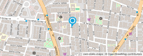 מפת הגעה אל נ.מ עבודות גבס